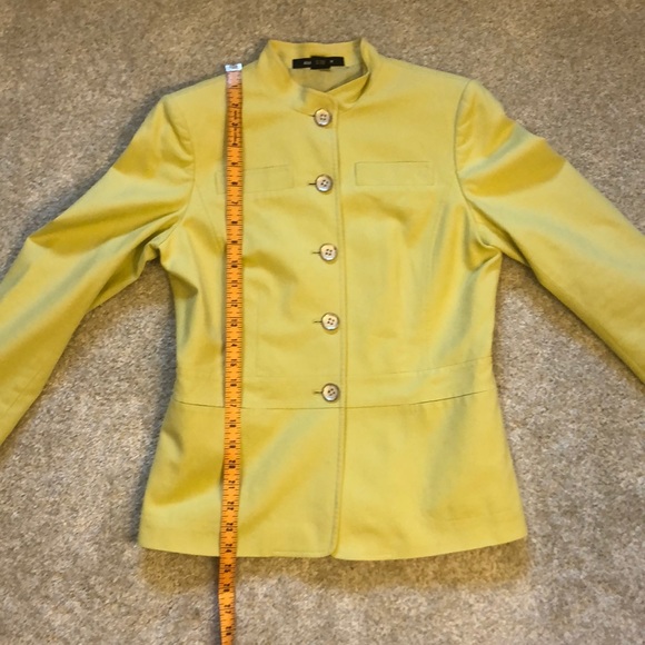 Ellen Tracy Green Jacket, Size 4 - Picture 5 of 9